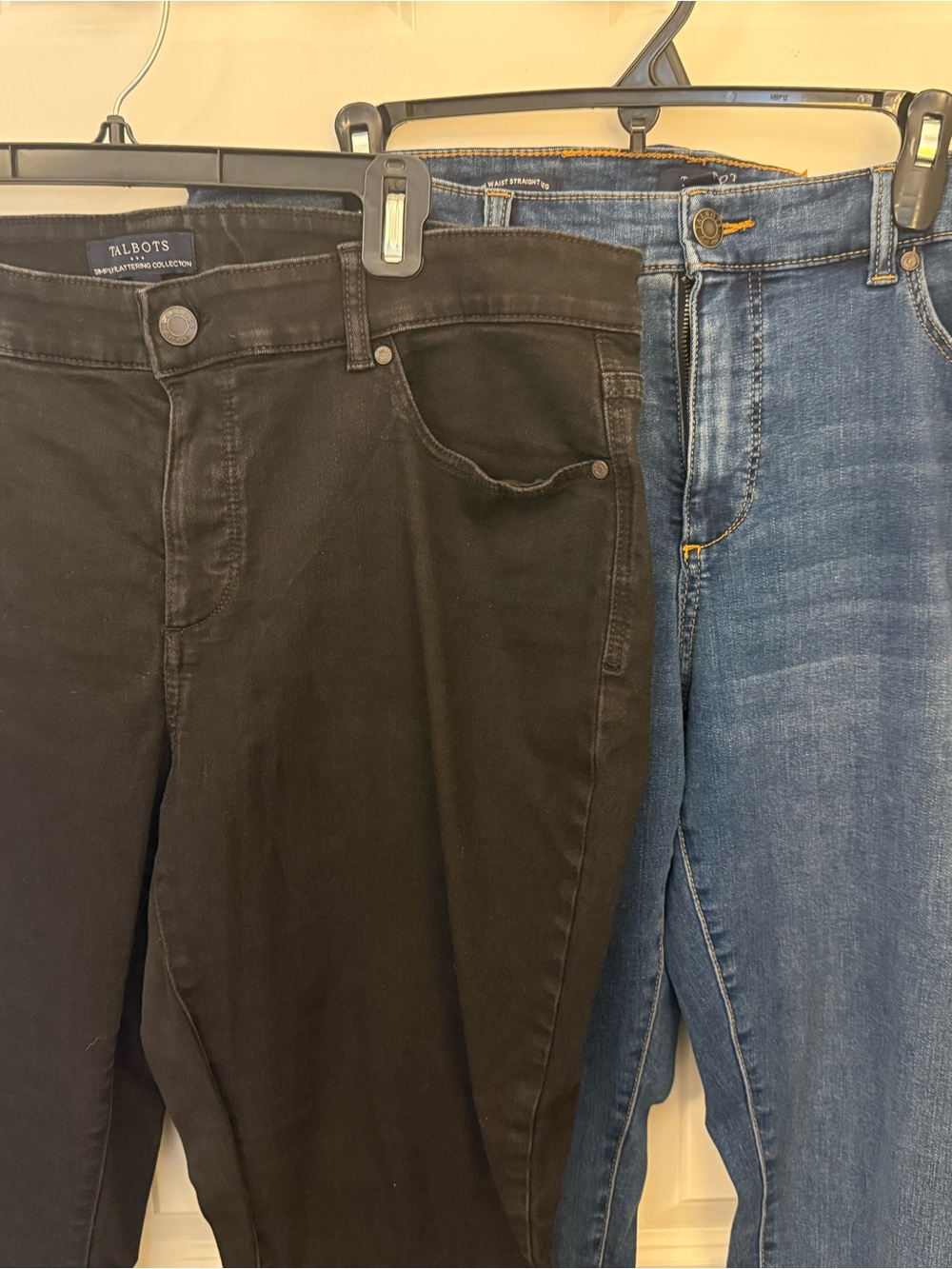 2 Pair of Talbots Women's Boot Cut Jeans - 16w